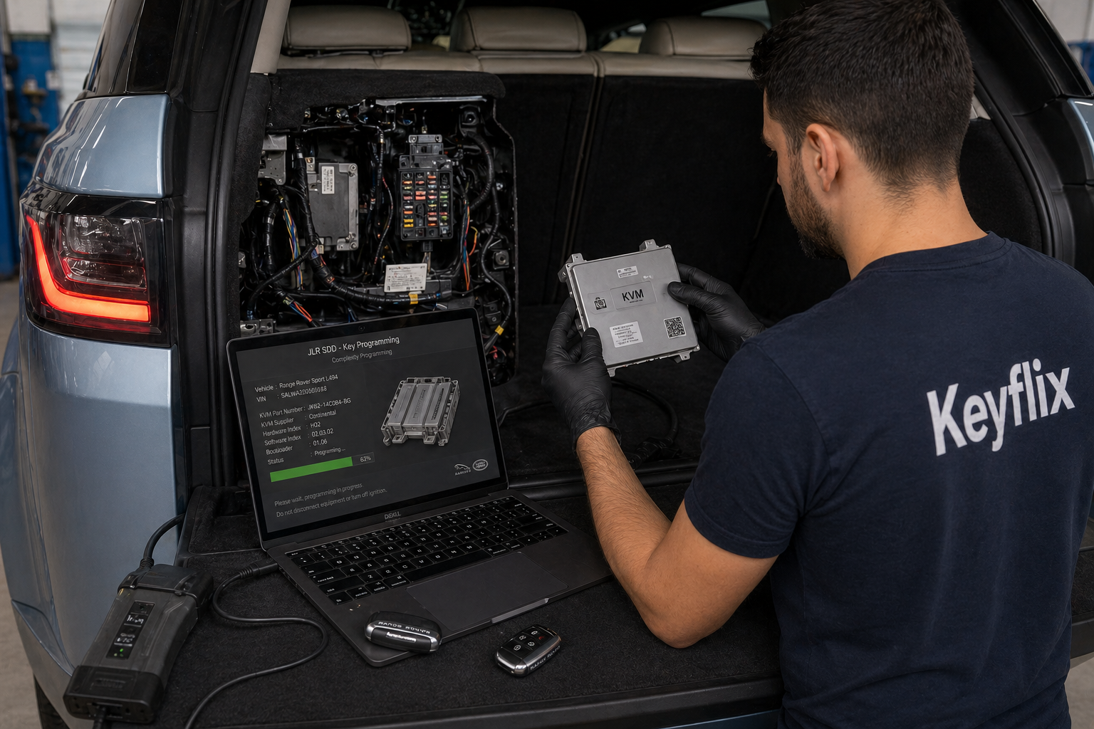 JLR key programming specialist